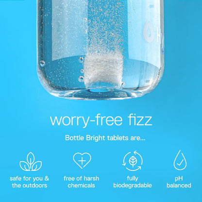 Cleaning Tablets 12, 36, 78 Count – Water Bottle Cleaner for Stainless Steel, Tumblers, Thermos | Removes Coffee Tea Stains, Eliminates Odors, Easy and Safe Cleaning