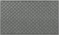 Cordova Front Door Mat Indoor Outdoor Entrance, Absorbent All-Weather Doormat Non-Slip Rubber Backing, Dirt & Moisture Trapper, Low Profile, Easy Clean, Made in USA, 35"X59" Medium Grey