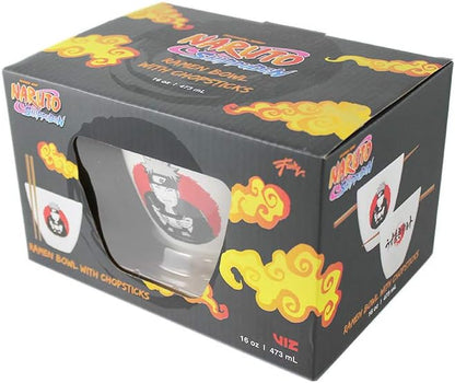 Naruto Ramen/Reisschale Mit Essstäbchen Aus Holz Mit Naruto Eating Ramen, 473 Ml